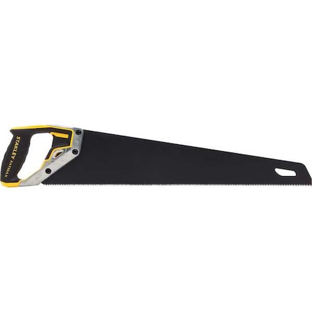 Stanley Hand Saw, D-Grip, 20 In, Rubber Handle 20-047