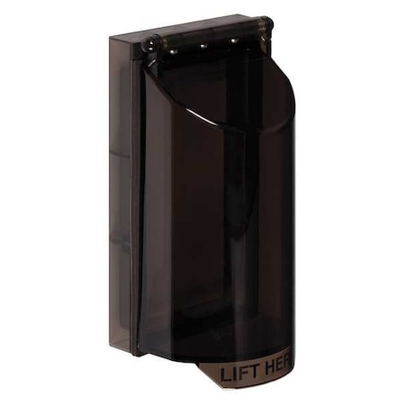 Safety Technology International Bio Protector Identification Reader Cover, Polycarbonate, Flush Mount, 8 3/8 in W x 3 1/4 in H x STI-6520-S