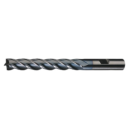 Cleveland 4-Flute HSS Center Cutting Square Single End MIll Cleveland HG-4C-TC TiCN 1/2x3/8x1x2-11/16 C33264