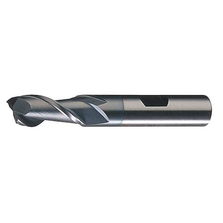 Cleveland 2-Flute HSS High Helix Sqaure Single End MIll Cleveland HGA-2-TC TiCN 5/8x5/8x1-5/8x3-3/4 C33493