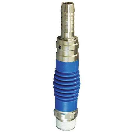 Hansen Flex Air Fitting, 3/8 (M)NPT x Hose Barb FA37H37M