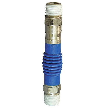 Hansen Flex Air Fitting, 3/8 In. (M)NPT x (M)NPT FA37M37M