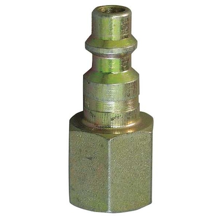 Weatherhead Coupler Plug, (F)NPT, 3/8, Steel 43