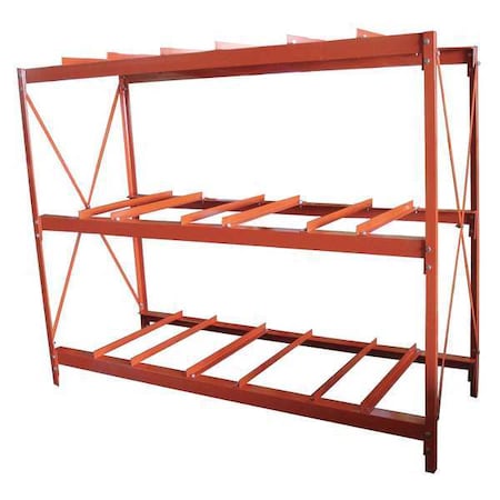 Dayton Drum Rack, (9) 55 gal., Steel 31CA32