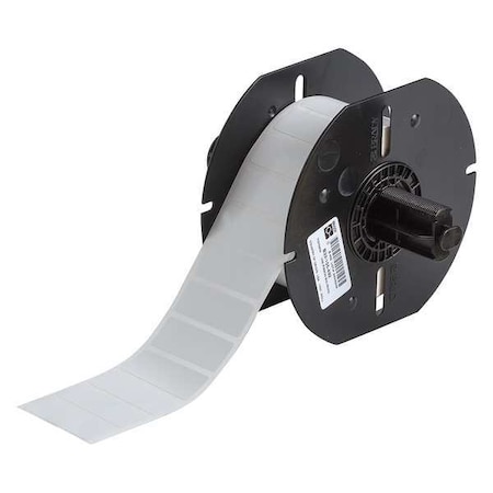 Brady Thermal Transfer Label, White, Labels/Roll: 1500 B33-155-492