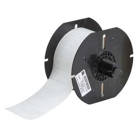 Brady Thermal Transfer Label, White, Labels/Roll: 1500 B33-190-492