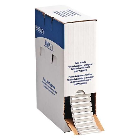 Brady Cartridge Label, White, Labels/Roll: 2500 BM71-94-175-342