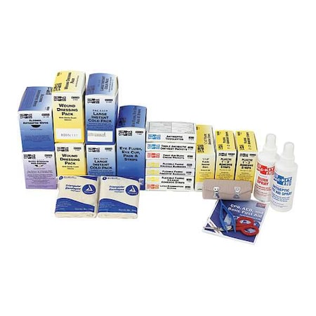 First Aid Only Complete Refill or Kit, Not Applicable Not Applicable, 446 Components, 75 People Served 6135R