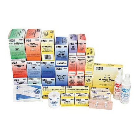 First Aid Only Complete Refill or Kit, Not Applicable Not Applicable, 911 Components, 150 People Served 6175R