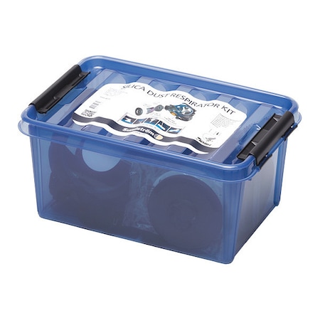 Sundstrom Safety Full Face Respirator, SR 200, P100, Fixed, Size, M 1 Cartridges Included H10-0018