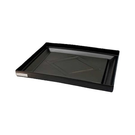 Enpac Spill Tray, Absorbs 21.5 gal. , Black 5002-BK