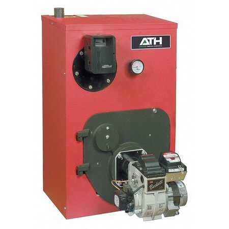 Advanced Thermal Hydronics Oil Fired Water Boiler, 22-1/8inWx35inH PB/HE-W-4T