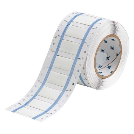 Brady 2" x 27/32" White Wire Marking Sleeves, 3FR-500-2-WT-S 3FR-500-2-WT-S