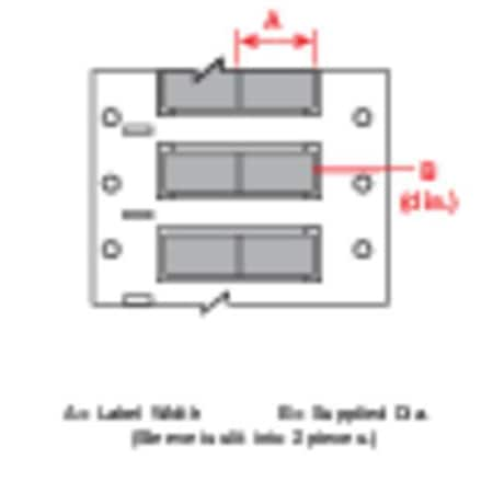 BRADY 3/4" x 15/64" Gray Wire Marking Sleeves PS-125-150-GY-2