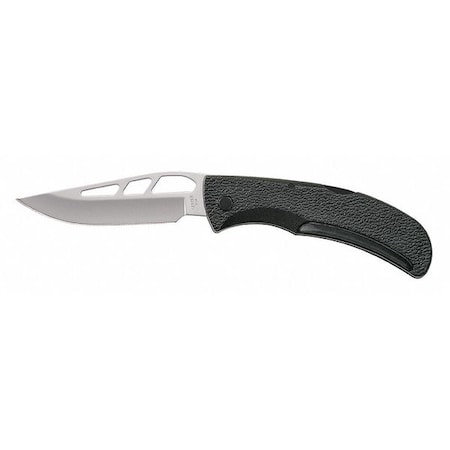 GERBER Folding Knife, Drop Point, 3-1/2In, Black 06701