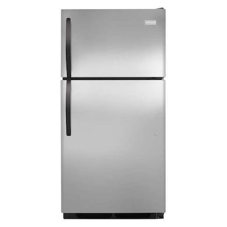 Frigidaire Top Mount Refrigerator, 14.6 cu. ft., Stainless Steel FFHT1514TS