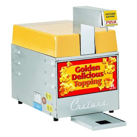 Cretors Butter Topper, 2.5 gal., 120V, SS, Silber CTDA-X