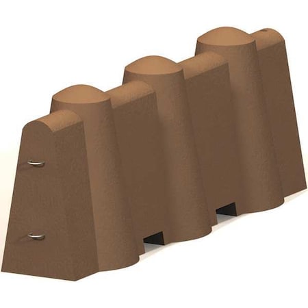 Petersen Manufacturing 96" Security Barrier, Concrete TYPE 6 - 8'