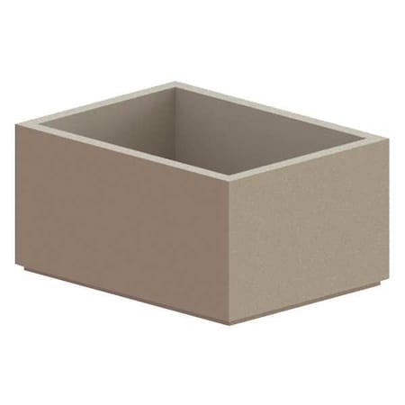 Petersen Manufacturing 48" x 36" Security Planter, Concrete P48X36X24