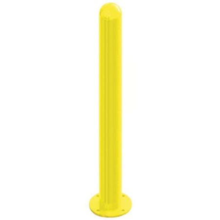 Zoro Select 3" x 37" Carbon Steel Bollard 3"X36" SURFACE