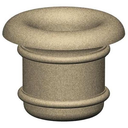 Petersen Manufacturing 24" Round Security Planter, Concrete A1