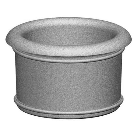 Petersen Manufacturing 36" Round Security Planter, Concrete A2