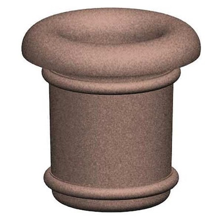 Petersen Manufacturing 36" Round Security Planter, Concrete A3A