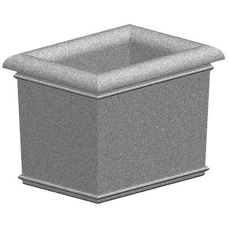 Petersen Manufacturing 48" x 36" Security Planter, Concrete A48X36X36