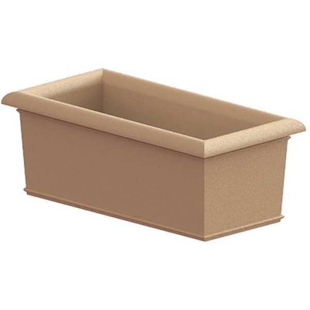 Petersen Manufacturing 96" x 48" Security Planter, Concrete A96X48X36