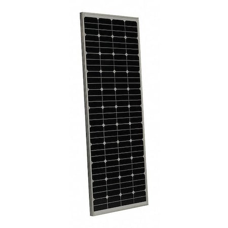 Grape Solar Monocrystalline Solar Panel, 18.5V DC, 36 Cells, 4mm PV GS-S-160-FAB8