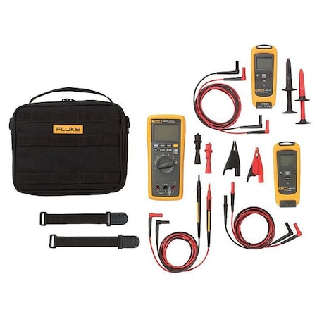 Fluke AC and DC Voltage Module Kit, 0.1mV to 1000V AC/V DC, 10 in Length, LCD Indication FLK-V3003FC K