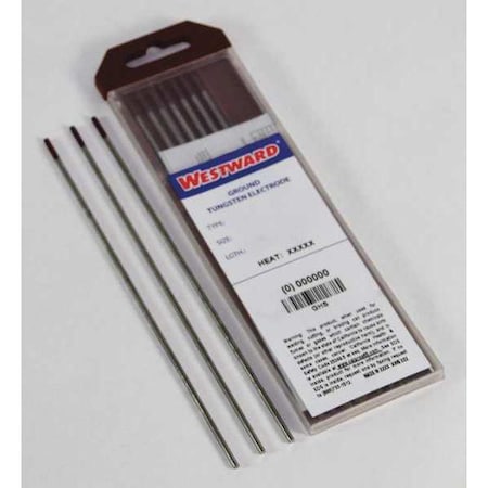 Westward Welding Electrode 5/32" Dia., AWS A5.12, Type TE3Z, PK10 31GH77