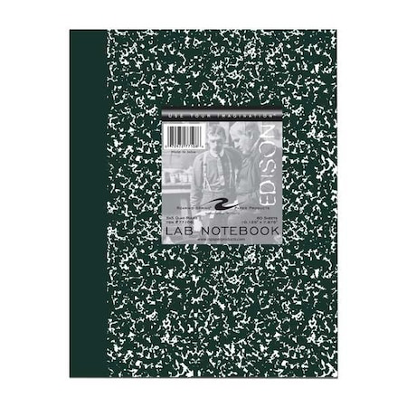 Roaring Spring Lab Notebook, 8 in. x 10 in., Green 77108