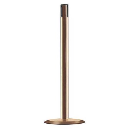 Tensabarrier Receiver Post, 38 In H, Polished Brass 889U-2P-2P-RCV