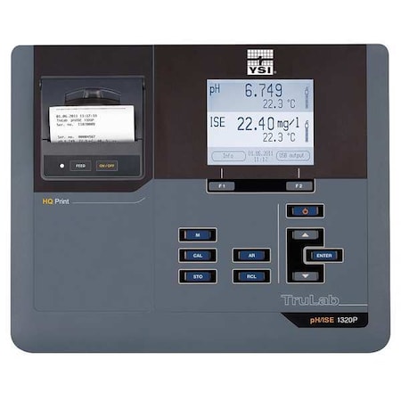 Ysi PH Meter, -2.0 to 20.0 pH Range TRULAB PH/ISE 1320P