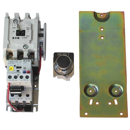 EATON Reversing Magnetic Motor Starter Retrofit Kit, No Enclosure NEMA Rating, 120V AC, 3 Poles, 1NO AN19DN0A5E020-CRK