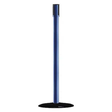 Tensabarrier Receiver Post, 38 In H, Blue 890B-33-23-23-RCV