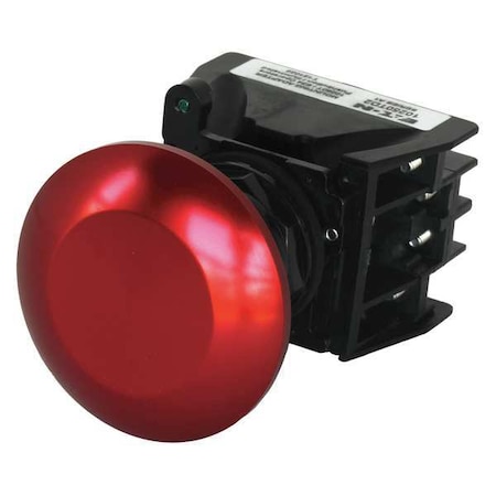 Eaton Hazardous Location Push Button, 30 mm, 2NO/2NC, Red E34EX713R