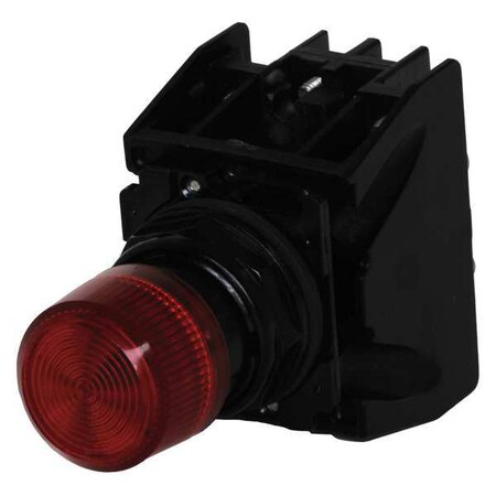 Eaton Illuminated Button w/Contacts, 24VAC/DC E34EX828RD24
