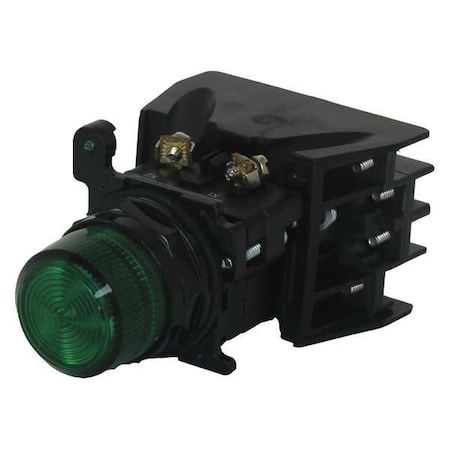 Eaton Cutler-Hammer Pilot Light, LED, 120VAC, Green 10250T197HLGP2A