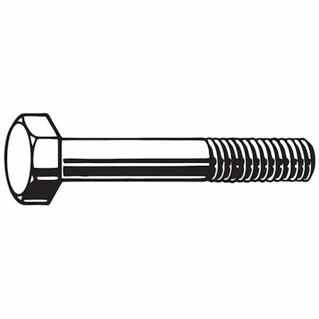 Zoro Select Carriage Bolt, Square Neck, 1/2"-13, 6 in L, Steel, Grade 5, Zinc Plated, 10 PK U08320.050.0600