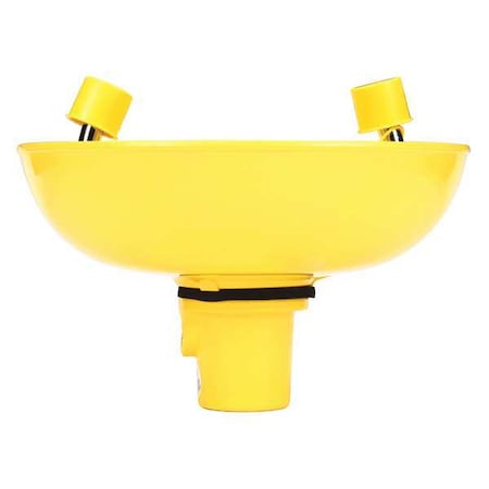 Bradley Std. Eyewash ASM, Plastic Bowl S90-284