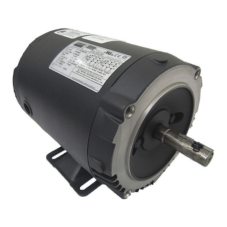 Dayton Three-Phase General Purpose Motor, 1/3 HP, 56C Frame, 230/460V AC Voltage, 1765 Nameplate RPM 31LH57