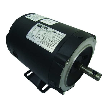Dayton Three-Phase General Purpose Motor, 1/2 HP, 56C Frame, 230/460V AC Voltage, 3490 Nameplate RPM 31LH59