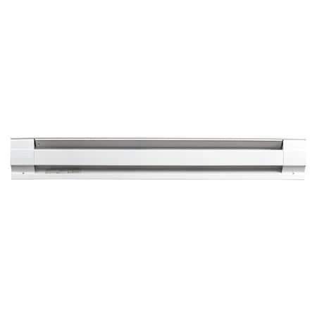 Cadet 30" Electric Baseboard Heater, White, 375/500W, 208/240V 2F500W