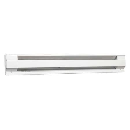 Cadet 60" Electric Baseboard Heater, White, 937/1250W, 208/240V 5F1250W
