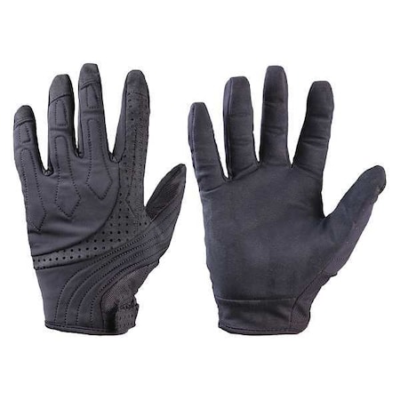 Turtleskin Mechanics Gloves, Synthetic Suede Palm, XS, Black MEC-001