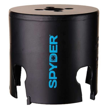 Spyder Hole Saw, Tungsten Carbide Tipped, 3-1/4In 600036CF