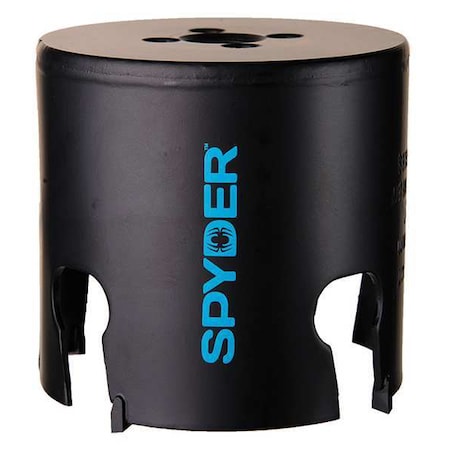 Spyder Hole Saw, Tungsten Carbide Tipped, 3-5/8In 600039CF