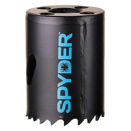 Spyder Hole Saw, Bi-Metal, 1-1/2In 600074CF